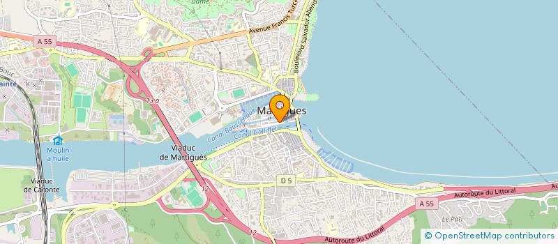 localisation de l'entreprise MAJIBELLE  MARTIGUES