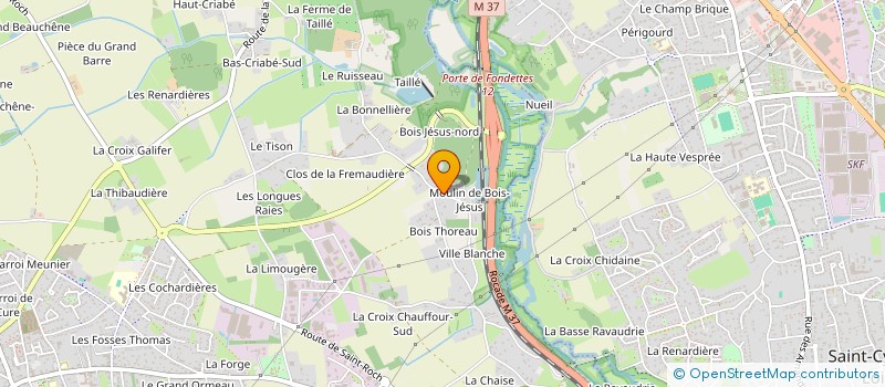 localisation de l'entreprise MAJIC. à FONDETTES