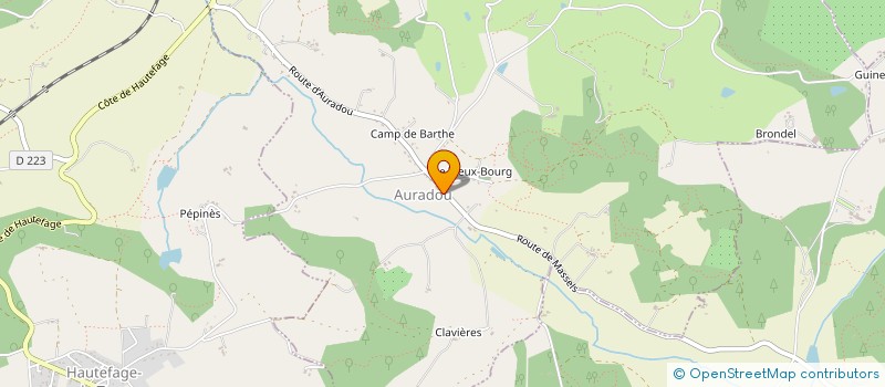 localisation de l'entreprise MAJIC  TRENTELS