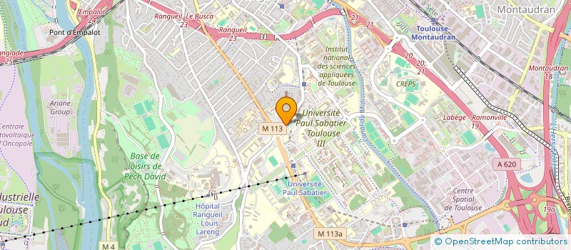 localisation de l'entreprise MAJIC à TOULOUSE