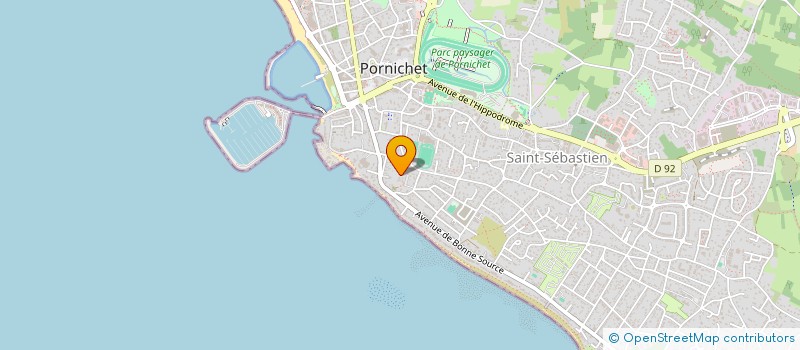 localisation de l'entreprise MAJIC  PORNICHET