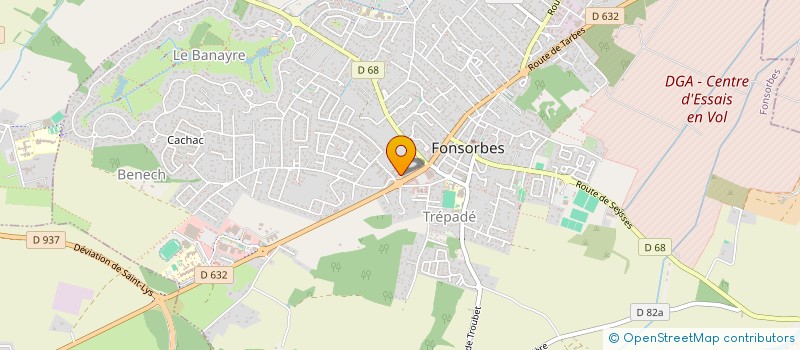 localisation de l'entreprise MAJIC' OPTIC  FONSORBES