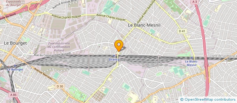 localisation de l'entreprise MAJIC PLOMBERIE à DRANCY