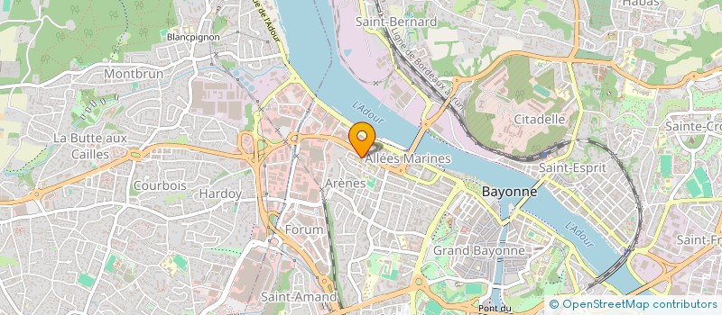 localisation de l'entreprise MAJICAPO à BAYONNE