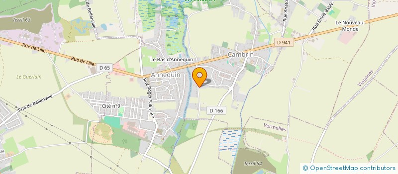 localisation de l'entreprise MAJICS  CAMBRIN