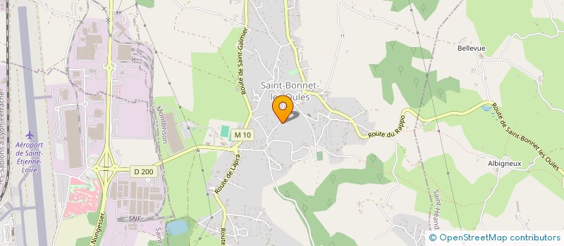 localisation de l'entreprise MAJICS+ CONSEIL EN STRATEGIE  SAINT-BONNET-LES-OULES