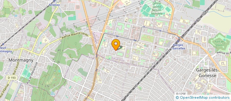 localisation de l'entreprise MAJID  SARCELLES