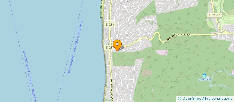 localisation de l'entreprise MAJID TAXI à LA TESTE-DE-BUCH