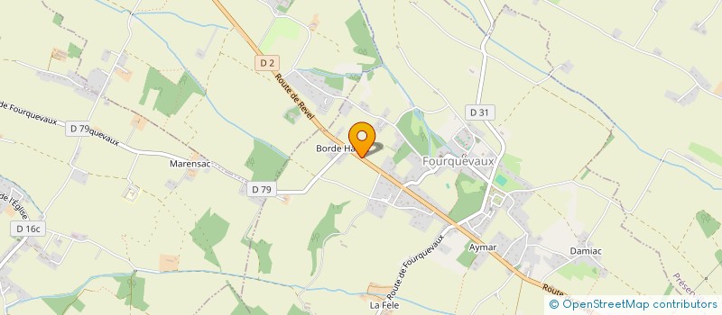 localisation de l'entreprise MAJIE  FOURQUEVAUX