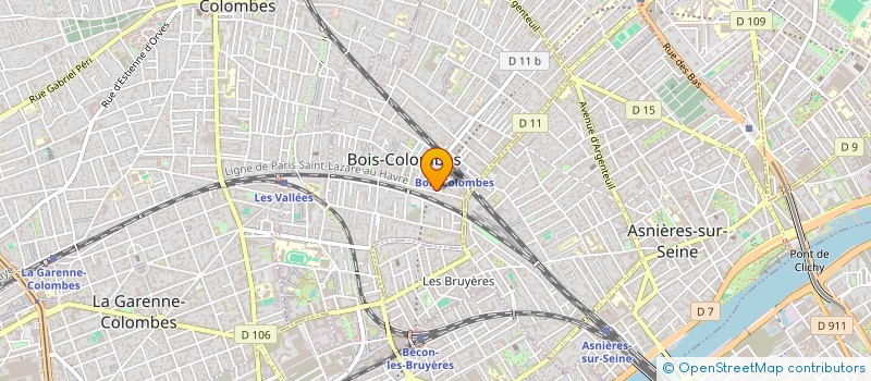 localisation de l'entreprise MAJIME IMMOBILIER à BOIS-COLOMBES