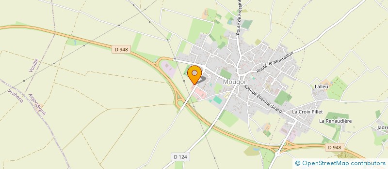 localisation de l'entreprise MAJIMO DU CASSOT  AIGONDIGNE