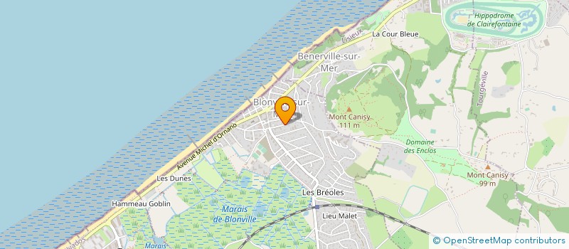localisation de l'entreprise MAJINSKAYA à BLONVILLE-SUR-MER