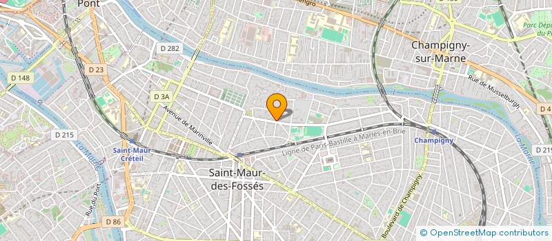 localisation de l'entreprise MAJIREL à SAINT-MAUR-DES-FOSSES