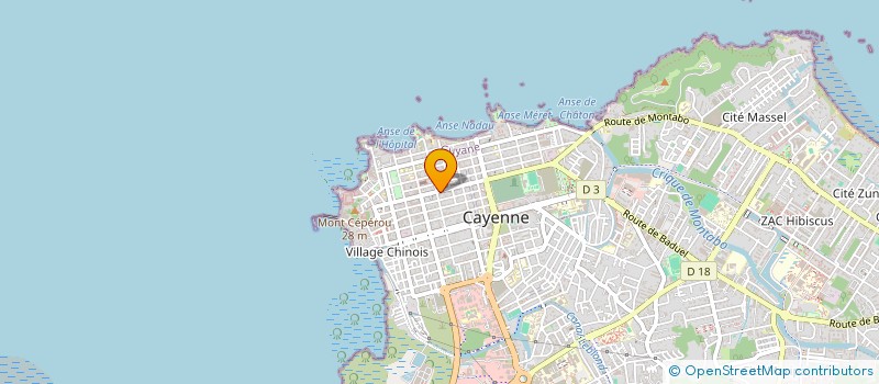 localisation de l'entreprise MAJISSLIDE  CAYENNE