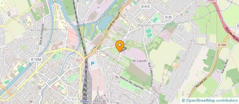 localisation de l'entreprise MAJITECH  WAZIERS