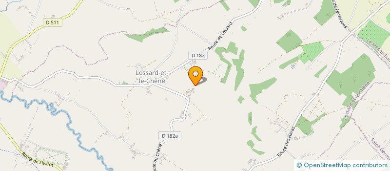 localisation de l'entreprise MAJITENACI  SAINT-PIERRE-EN-AUGE