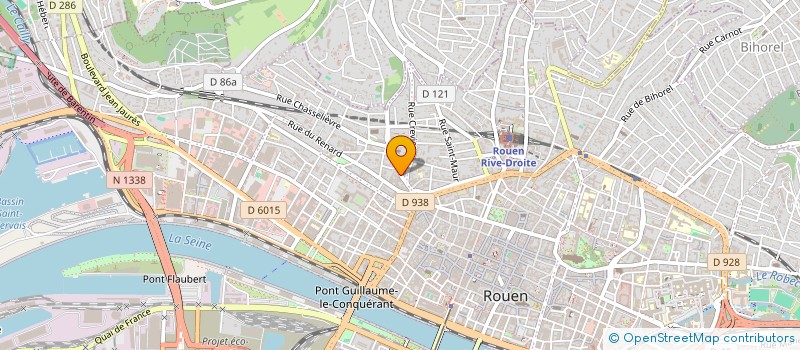 localisation de l'entreprise MAJKA  ROUEN