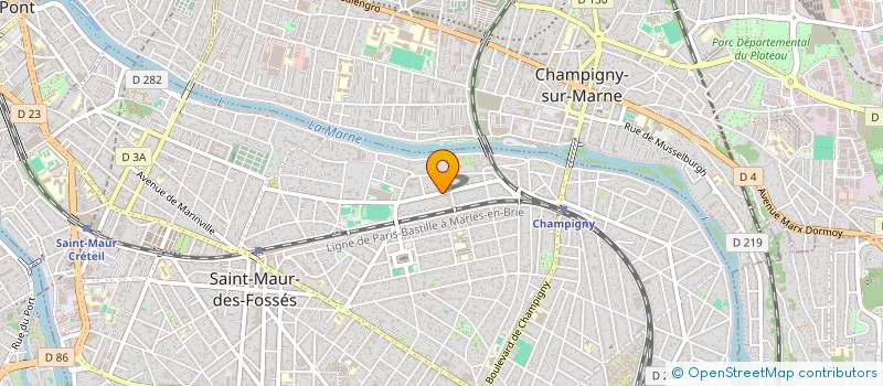 localisation de l'entreprise MAJL à SAINT-MAUR-DES-FOSSES