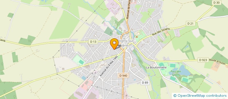 localisation de l'entreprise MAJL  AUBIGNY-SUR-NERE