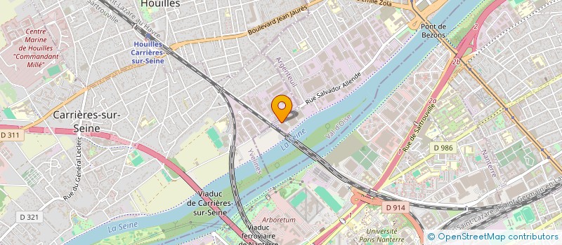 localisation de l'entreprise MAJLISS à BEZONS