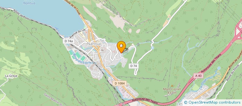 localisation de l'entreprise MAJNO  NANTUA