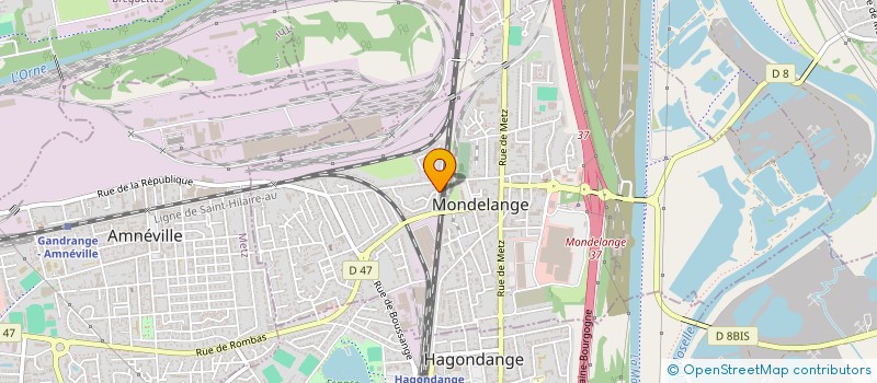 localisation de l'entreprise MAJO à HAGONDANGE