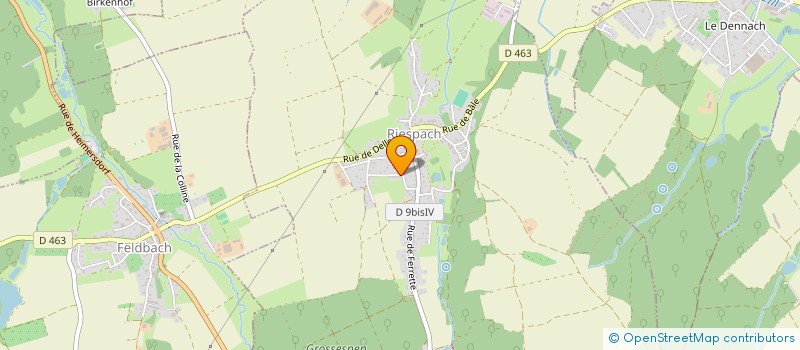 localisation de l'entreprise MAJO  RIESPACH