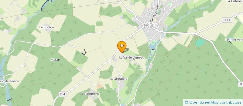 localisation de l'entreprise MAJO  NOUZILLY