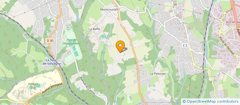 localisation de l'entreprise MAJO INVEST  LYON