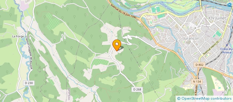 localisation de l'entreprise MAJO LONS à JURANCON