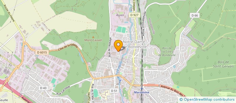 localisation de l'entreprise MAJO / TWIRL LES COYOTES  NOTRE-DAME-DE-BONDEVILLE