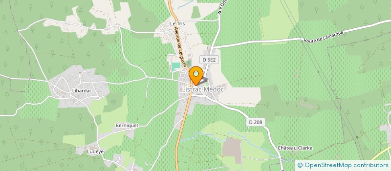 localisation de l'entreprise MAJOAL  LISTRAC-MEDOC