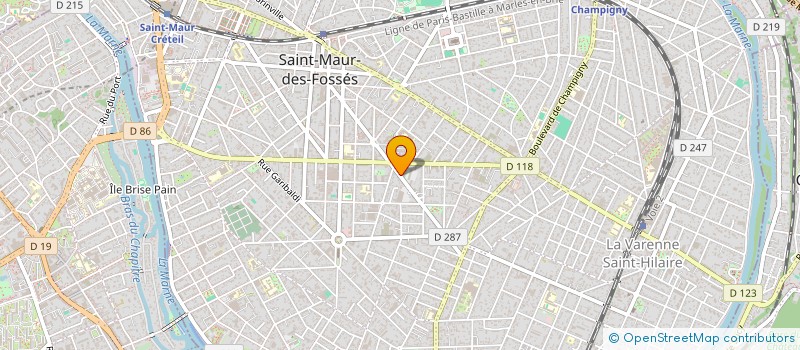 localisation de l'entreprise MAJOANN CONSEILS à SAINT-MAUR-DES-FOSSES