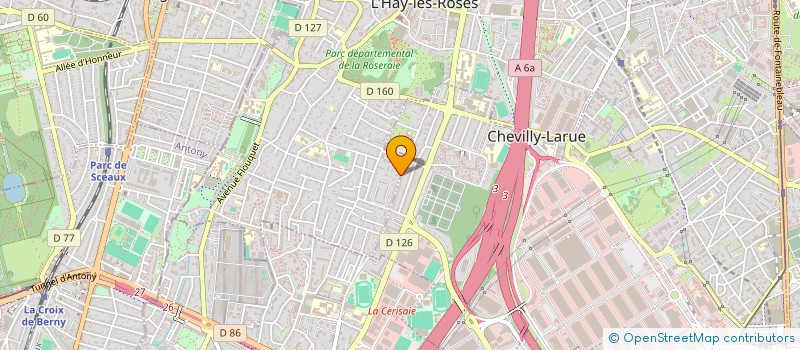 localisation de l'entreprise MAJOCY I  L'HAY-LES-ROSES