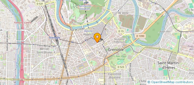 localisation de l'entreprise MAJOLAND à GRENOBLE