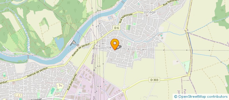 localisation de l'entreprise MAJOLANE  JONAGE