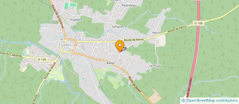 localisation de l'entreprise MAJOLEE  SALLES