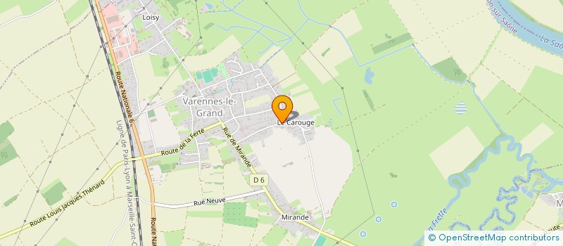 localisation de l'entreprise MAJOLI  VARENNES-LE-GRAND