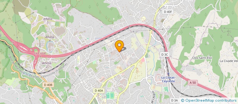 localisation de l'entreprise MAJOLI  LA CIOTAT