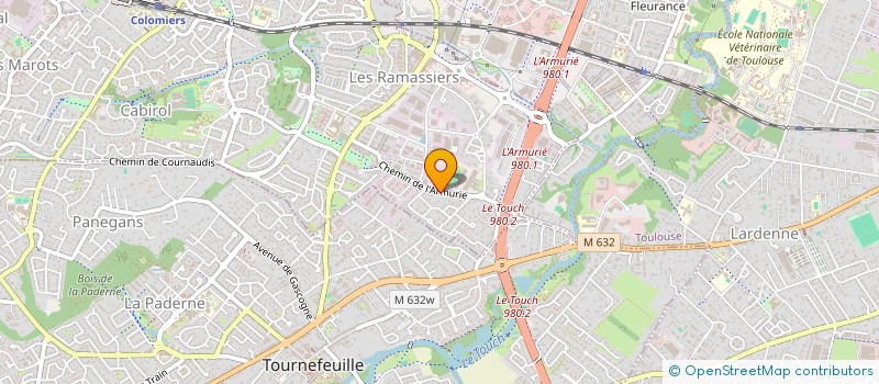 localisation de l'entreprise MAJOLIERUS à COLOMIERS