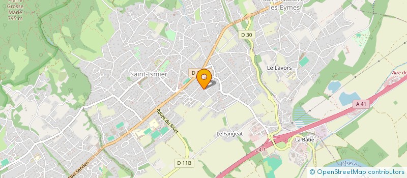localisation de l'entreprise MAJOLIKEL  SAINT-ISMIER
