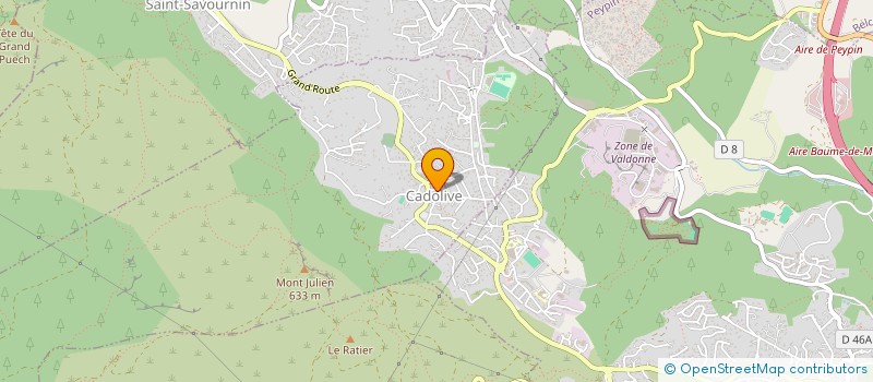 localisation de l'entreprise MAJOLINE à CADOLIVE