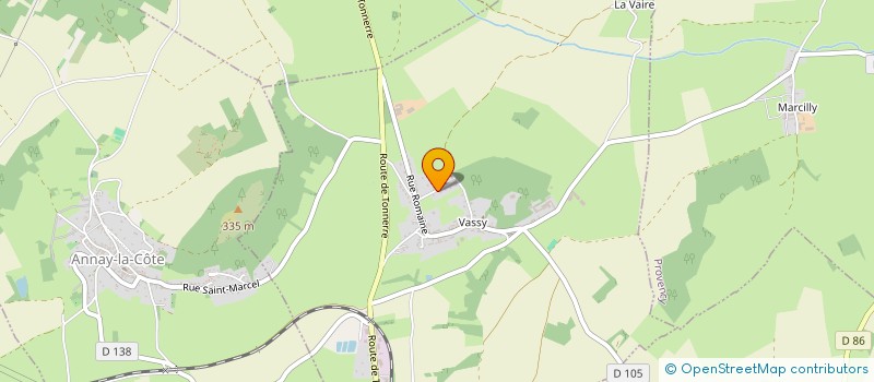 localisation de l'entreprise MAJOLLIE  ETAULE