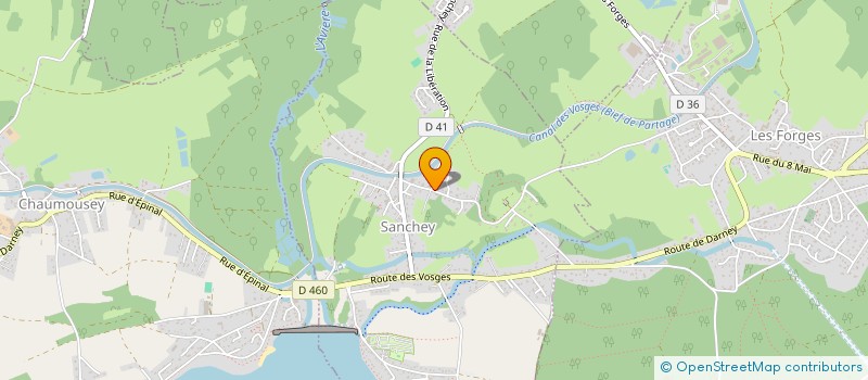 localisation de l'entreprise MAJOMALE  UXEGNEY