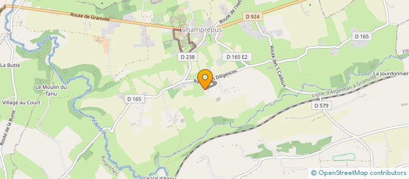 localisation de l'entreprise MAJONI  CHAMPREPUS