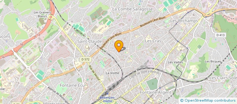 localisation de l'entreprise MAJOON  BESANCON