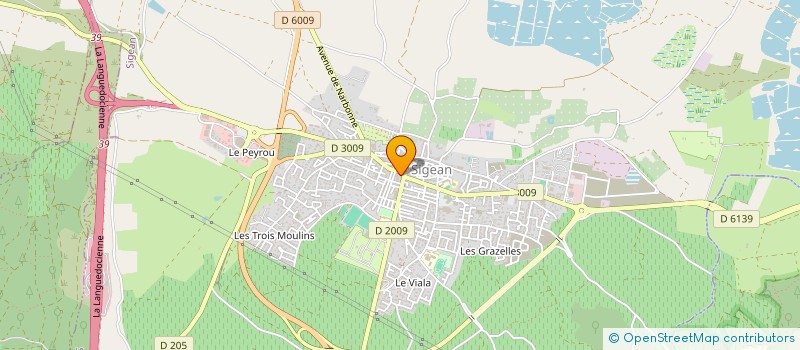 localisation de l'entreprise MAJOR à SIGEAN