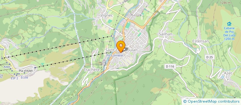 localisation de l'entreprise MAJOR à SAINT-LARY-SOULAN