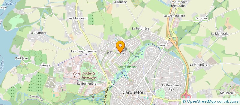 localisation de l'entreprise MAJOR  CARQUEFOU