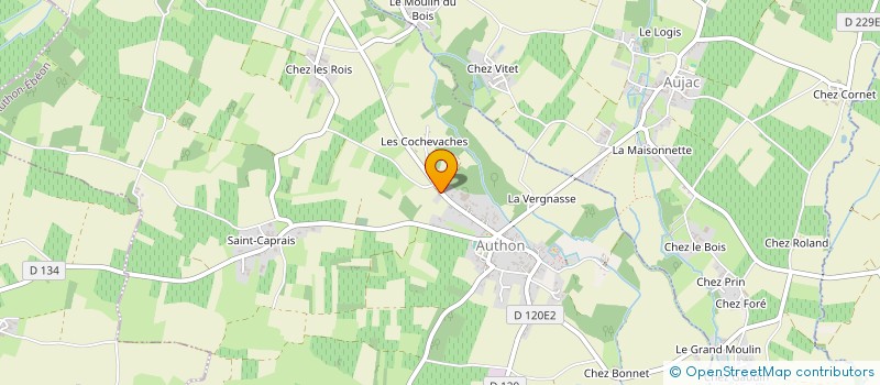 localisation de l'entreprise MAJOR  AUTHON-EBEON